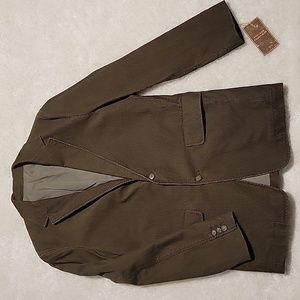 NWT J. Crew olive green vintage corduroy blazer/sports coat, size medium